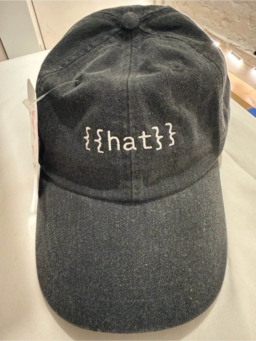 Grey Baseball Cap